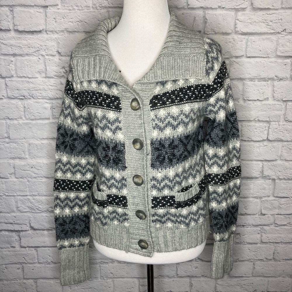 Aeropostale Button Down Cardigan